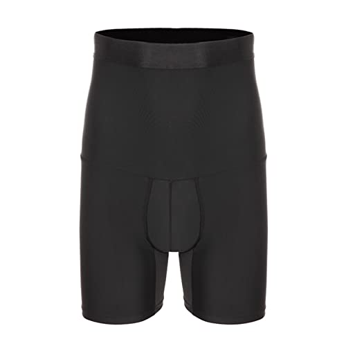 Muslos ajustados y control de abdomen con estos pantalones cortos elásticos moldeadores masculinos