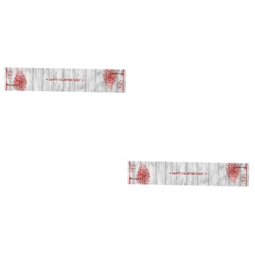 Chemin de table Saint Valentin dentelle idée cadeau décoration de table - 2
