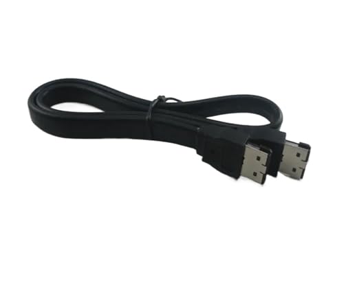 Cable de datos E-SATA macho a macho 50 cm miniatura 2