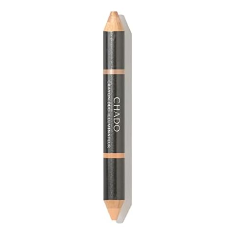 CHADO Illuminating / Correcting Duo Pencil | Lift, Highlight, and Brighten Brows | Inner Corner Eye Highlight Stick – 5 g Cover