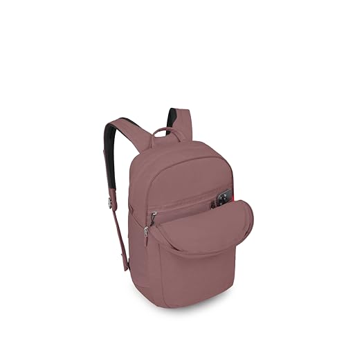 Image of Osprey Arcane XL Day Commuter Backpack - Everyday Bag with Laptop Sleeve and Bottle Pocket, Purple Garnet Heather