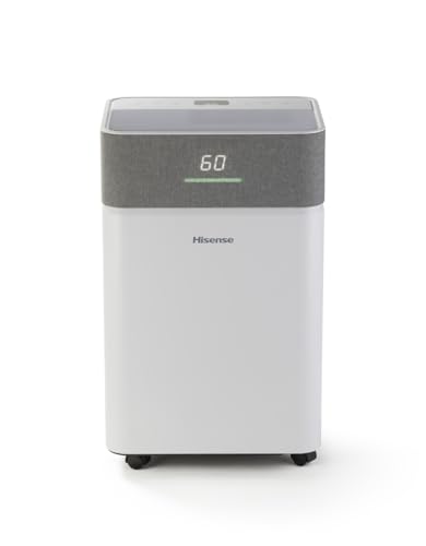Hisense D20CW NUOVO Deumidificatore Classico A Scarico, Portatile, Bassa...