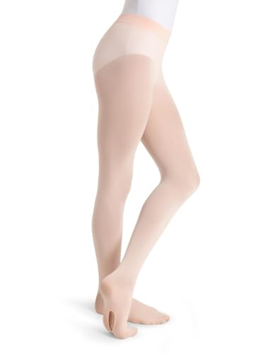 Capezio girls Ultra Soft Self Knit Waistband Tight3