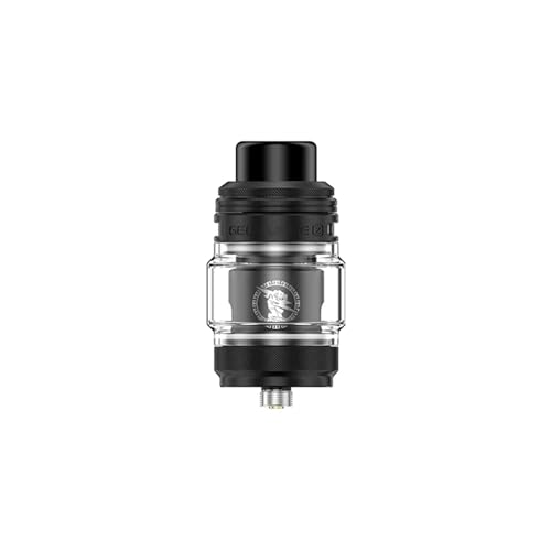 Geekvape Z Fli Tank Precise Airflow Control Flip Top Cap E-Liquid Refilling Leak-Proof Long Lasting Exceptional Flavour 2ml Cartridge No Nicotine (Black)