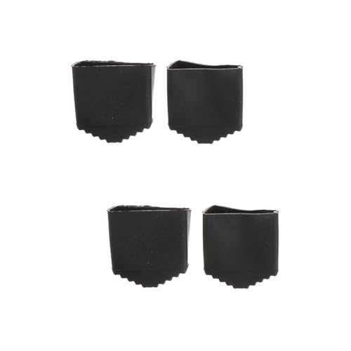 4 Pièces pieds d'échelle antidérapant pied escabeau, embout caoutchouc pour echelle, patins embout escabeau 40x20 mm, couvre pied pour échelles...