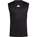 adidas Men's Pregame Badge of Sport Sleeveless Tee M Black | Black | White