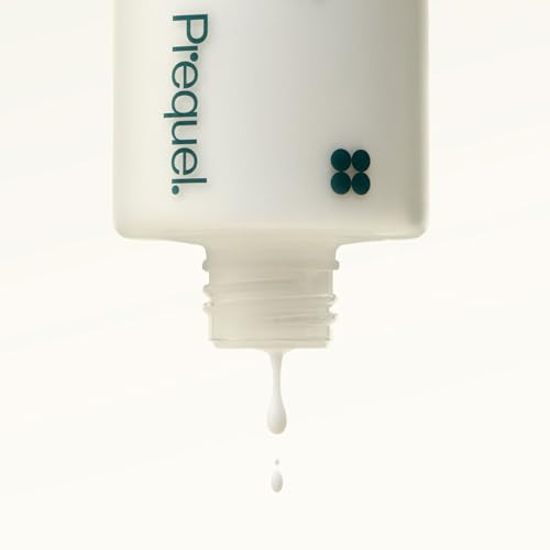 Prequel Skin Half and Half Fluid Moisturizer Face Cream. Lightweight Ceramide Peptide Lotion for All Skin Types, including Dry and Sensitive. Hydrating Facial Cream for Women and Men