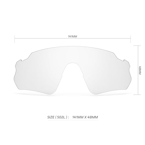 Image of Cycling Glasses, TR90 Unbreakable Frame Polarized Anti-UV400 Sports Sunglasses