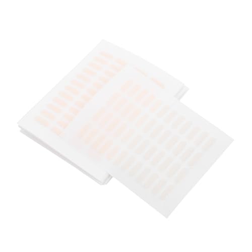 Healeved 1 Set Double Eyelid Sticker Eyes Palette Masking Brightener Stickers Reusable Transparent One Eyelashes Curler Tech Tweezers Curvy Hood Kit Lip Cleaner Facelift Primer