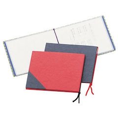 えいむ 和風ミニメニューブック 舞-101 赤 和紙 日本 PMNDB3A