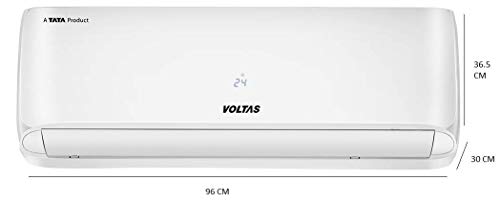 Image of Voltas 1.5 Ton 3 Star Dust Filter Split System AC (Copper, Inverter, 183V EZHD, White)