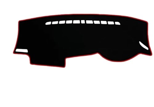 Cubierta Del Tablero Para VW Para Golf 7 MK7 2013 2014 2015 2016 2017 2018 2019 Cubierta Tablero Alfombrilla Tablero Parasol Accesorios Tablero(Right Hand Red)
