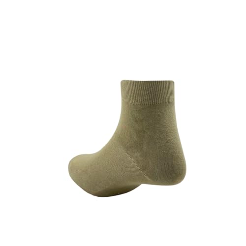 Image of Peter England Men's Cotton Quarter Length Socks (Pack of 3) White, Beige, Brown