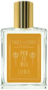 COQUI COQUI Eau de Parfum Lavman Unisex Woody Fragrance Notes of Rosemary, Fig, Lemon, Lavender, Chamomile Flowers, Sage, Olive Wood, Oak Riviera Fiori Long Lasting EDP Travel Spray Perfume Gifts 15ml