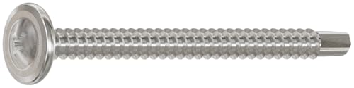 Tornillo Autoperforante #8 x 2 pulg Acero inoxidable miniatura 2