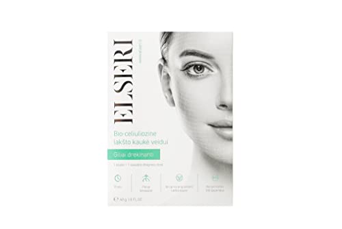 ELSERI Intensiv feuchtigkeitsspendende Gesichtsmaske aus Biozellulose Cover