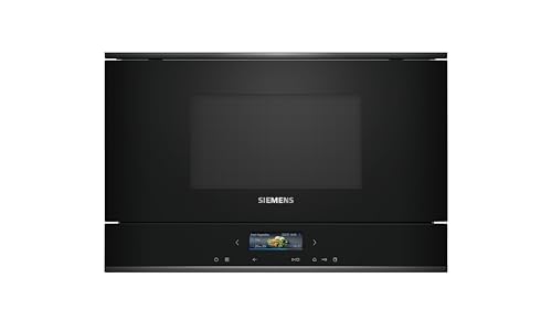 Siemens BF722L1B1 iQ700 Einbau-Mikrowelle, cookControl7 - Automatikprogramme, humidClean Plus -...