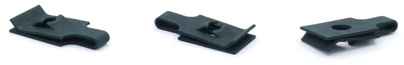 (6-32) C8094-632-4 Tinnerman Style U-Type Spring Nuts/Steel/Black Phos / 3,000 Pc. Carton