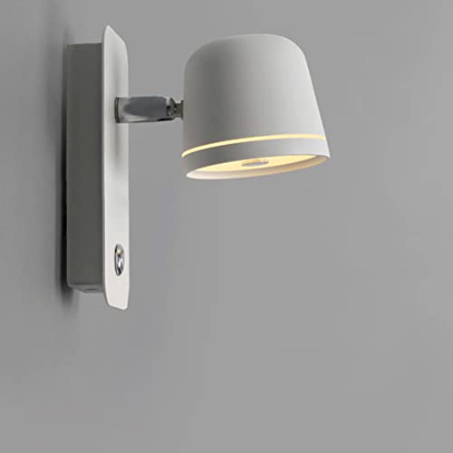 HELCEKOU Lampada da Parete a LED - Orientabile e dimmerabile, Ideale per illuminare Interni Come Camera da Letto, corridoio, Veranda, Soggiorno e Bagno.
