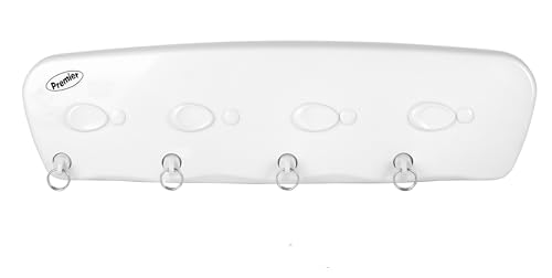 Cuncial Premier 4 - Tendedero de Ropa automático, 4 Cuerdas. ABS. Tendedero de Pared 20 Metros de tendido