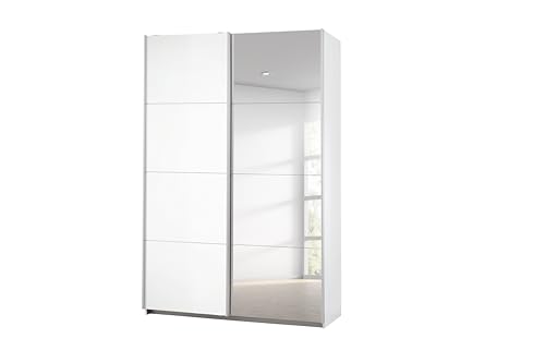 Rauch Möbel Caracas Schrank Kleiderschrank Schwebetürenschrank, Weiß, 2-TRG., inkl. Zubehörpaket Basic 2 Kleiderstangen, 2 Einlegeböden, BxHxT 136x210x62 cm Rauch Möbel Caracas Schrank Kleiderschrank Schwebetürenschrank, Weiß, 2-TRG., inkl. Zubehörpaket Basic 2 Kleiderstangen, 2 Einlegeböden, BxHxT 136x210x62 cm