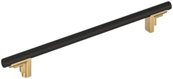 Signature Hardware 954043-O-81316 Anberlin 8-13/16 Inch Center to Center Bar Cabinet Pull - Champagne Bronze