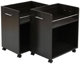 Amazon｜収納 収納棚 キャスター付き ラック 2段 2個セット