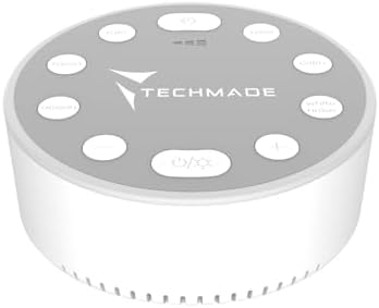 Máquina de sonido blanca para bebés, niños, adultos, ancianos, co...