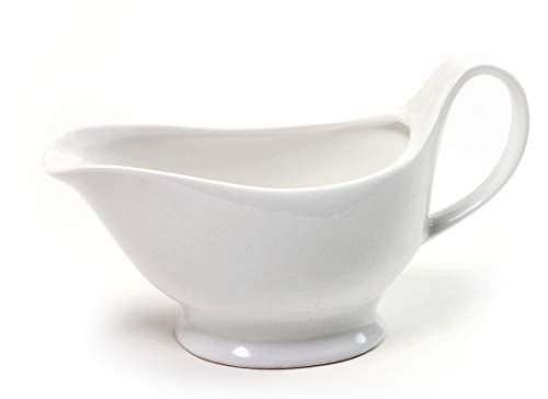 Norpro Porcellana Gravy Boat Mode 8350 16 oz 1 salsa barca bianco - immagine 4
