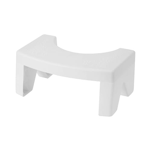 Image of Stepstools Toilet Foot Step Stool Non Slip Removable Heavy Duty Portable Toilet Riser with Non Skid Base for Bathroom and Kitchen Step Stool
