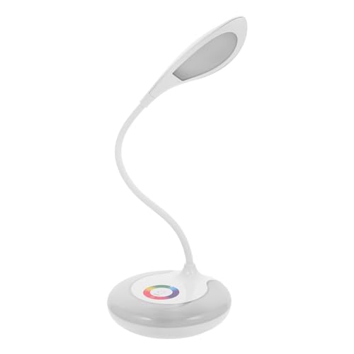 Operitacx Lampada da Tavolo Touch Control Dimmerabile Bianco e Rgb con USB Ricaricabile Luce da Protettiva per Camera da Letto