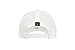 Mizuno Tour Vent Snapback Cap | Unisex Golf HAT | White-Black | ONE Size FITS All