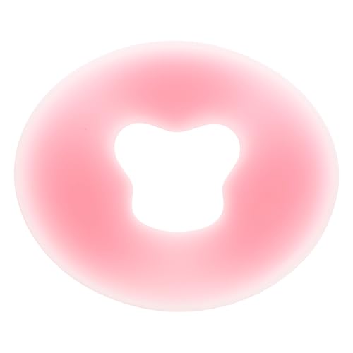 SAFIGLE サロン用マッサージテーブルヘッドレスト サロン用マッサージベッドヘッドレスト スパ用フェイスダウン枕 シリコン素材 丸型う伏せクッション 軽量 リラクゼーション施設 自宅用