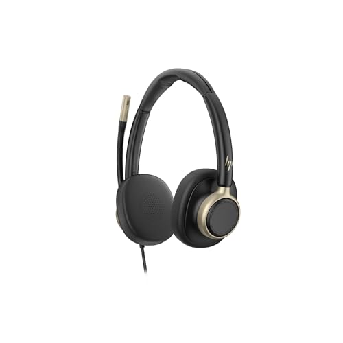 HP Poly Mission 825 Mission 800 Series micro casque sur oreille filaire Suppresseur de bruit actif USB A USB C Certifié pour Microsoft Teams Works With Chromebook Certified certifié Zoom Certifié Google Meet - vue 3