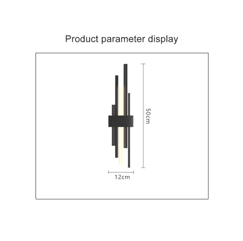 Lámpara de pared LED dorada con iluminación interior elegante 2