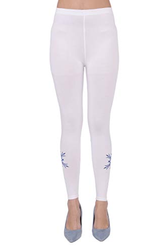 Image of Plus Size Printed Ankle Length Leggings for Women