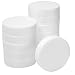 Craft Foam Circle - 12-Pack Polystyrene Foam Disc Foam Round for Sculpture, Modeling, DIY Arts and Crafts - White, 4 x 4 x 1 inches