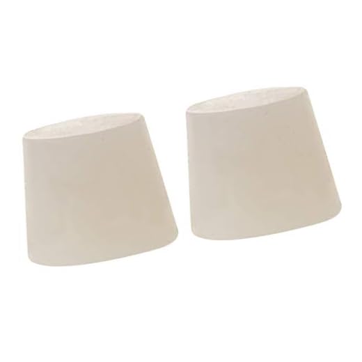 2 silikonproppar gummipluggar utan hål (ø 29 mm x ø 22 mm x längd 24 mm)
