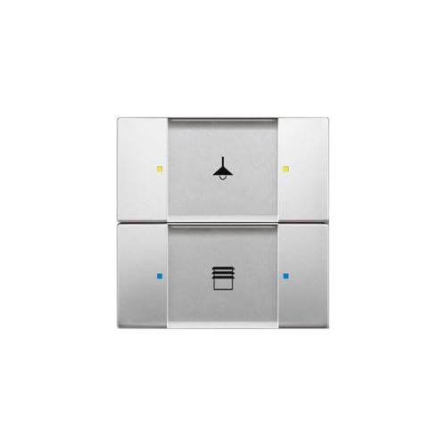 Busch-Jaeger 6126/02 interrupteur acier domotique unité commande 2/4 voies