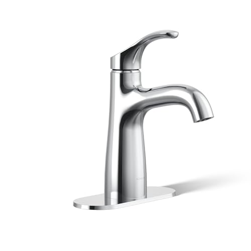 Robinet Kohler 27389-4-CP Simplice pour lavabo chrome poli