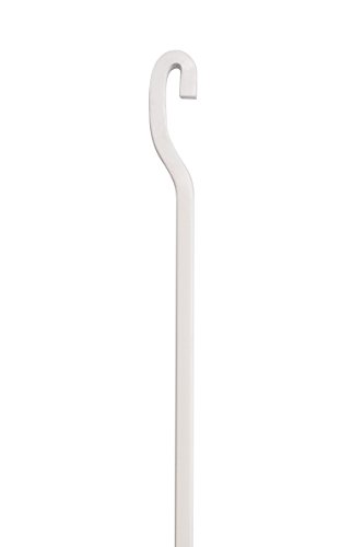 Image of STAS Art Hanging Set: STAS j-Rail max Steel Rod White 4x4 100cm + Hook