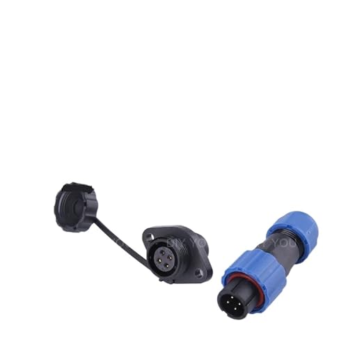 IP68 �q��v���O SP13 1 2 3 4 5 6 7 �s���P�[�u���R�l�N�^�v���O�\�P�b�g�t�����W�h���R�l�N�^(SP13-4F)