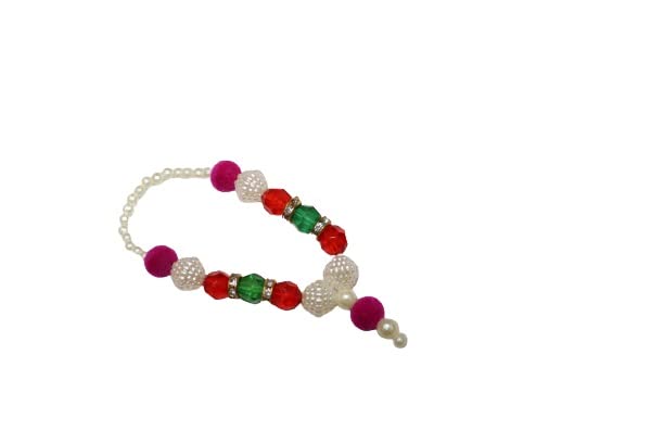 Reliable Combo Pack of Mala Garland for God Idols Moti Mala/Pooja Haar Mala/Kantha Har for God Small Puja Mala/Artificial Moti Pearl Garland/Handmade Moti Mala/Jewellery for God Size 3 Inch 3
