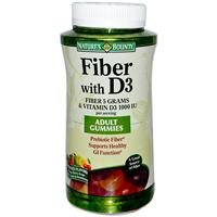 Fiber With D3 Adult Gummies Assorted Flavors 75 Gummies