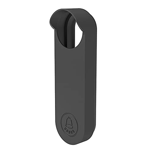 Hjdlhx Silicone Case for Google Nest Doorbell, Black