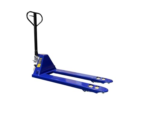 Hydraulic Pallet Jack Industrial Warehouse Hand Pump Truck Heavy Duty Material Handling Equipment Rack It Stack It 2000 Blue