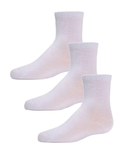 MeMoi Unisex Cotton Blend Mid-Cut Socks 3-Pack