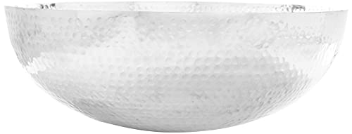20" Large Hammered Aluminum Bowl By Kindwer #TOP1