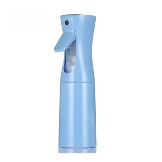 Borrifador Pulverizador Spray Contínuo Ultra Fino Névoa, 200ml, 20cm, Spray para Penteados,Plantas,Limpeza,Cuidados com a Pele,Salões de Beleza- Cor Azul Céu
