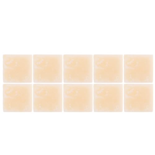 GALPADA 10pcs Fire Starter Blocks Fire Lighting Cubes, Wax, White, Instant Ignition, Stable Burn, for Firewood, Campfire, Picnics, Outdoor Enthusiasts